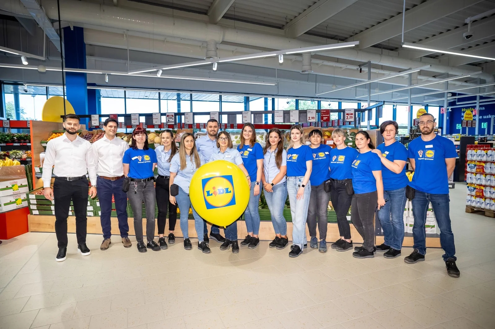 Hrvaška: Lidl odprl 116. trgovino v državi, tokrat v Benkovcu