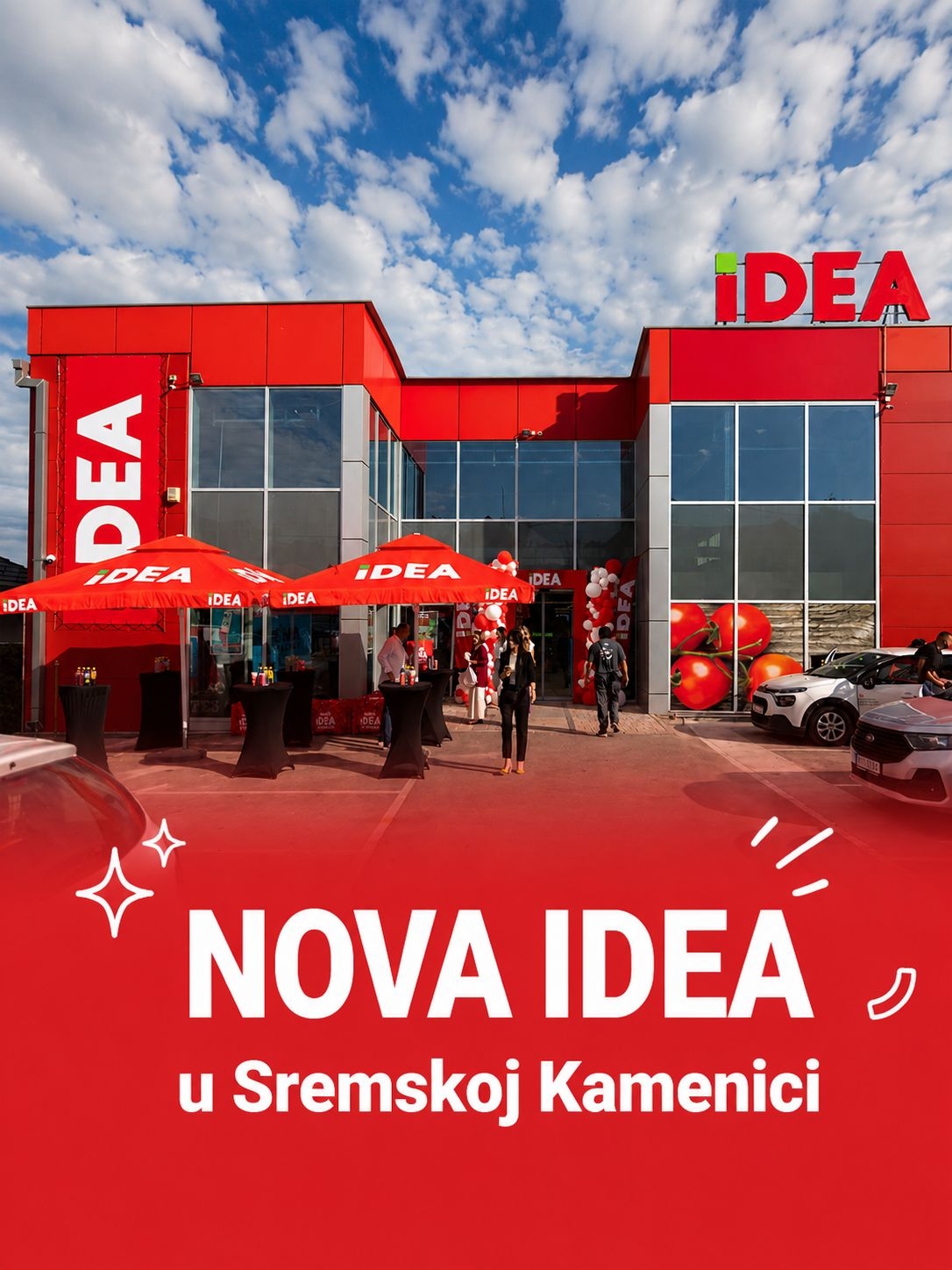 Srbija: IDEA odprla novo trgovino v Sremski Kamenici