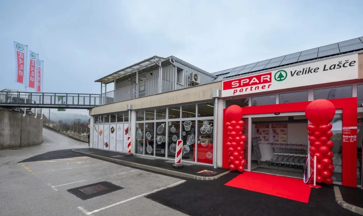Nova trgovina Spar partner v Velikih Laščah