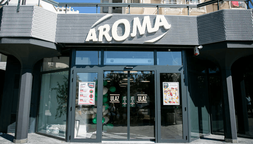 Črna gora: Prenovljen Aroma market v Igalu