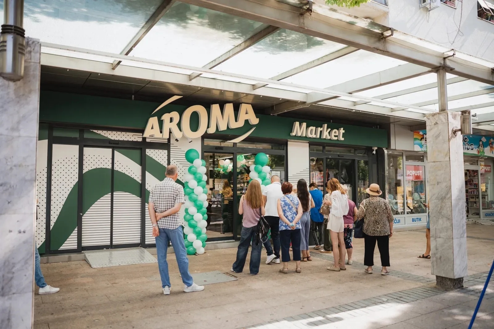 Črna gora: Aroma v središču Podgorice po prenovi znova odprta