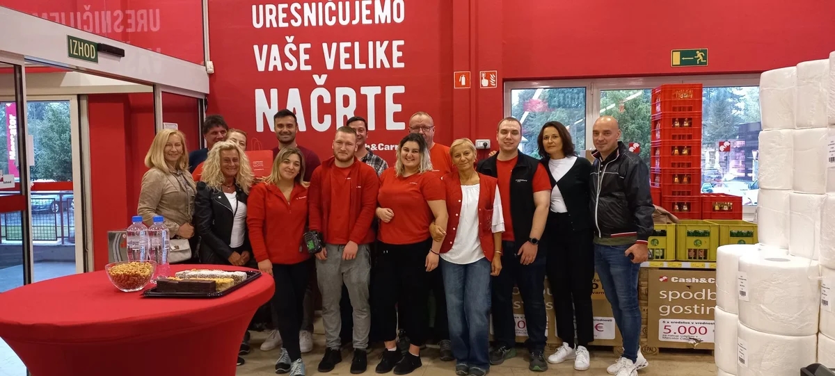 Prenovljena Mercatorjeva poslovalnica Cash&Carry Bled