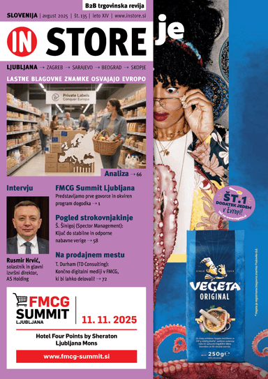 InStore Slovenija 135 avgust 2025