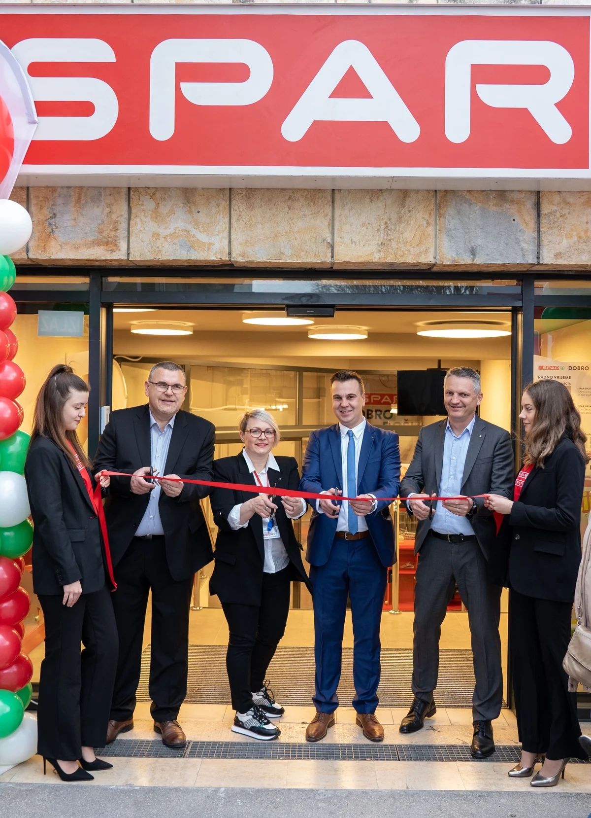 Hrvaška: V Splitu (na Firuli) ponovno odprli Spar