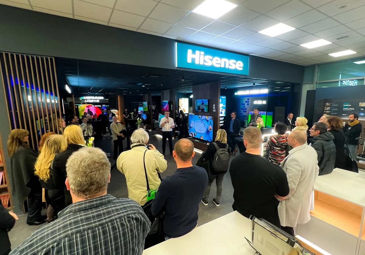 Otvoritev prenovljenega prodajnega Studia Hisense Gorenje v Ljubljani