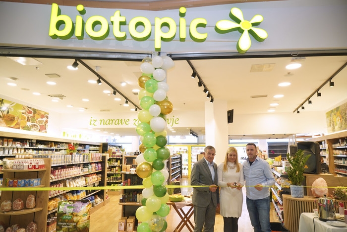 V mariborskem Europarku odprli prenovljeno trgovino Biotopic