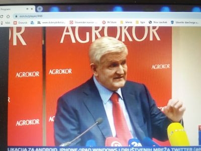 Ivica Todorić je (po daljšem času) spregovoril v Zagrebu