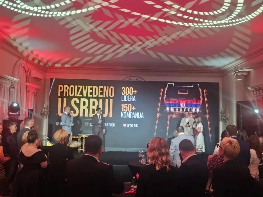 Srbija: Več kot 300 vodilnih na prvem dogodku »Proizvedeno u Srbiji«