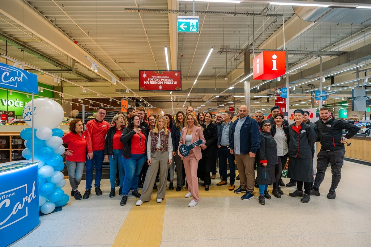 Hrvaška: Kaufland je odprl jubilejno 50. trgovino, drugo v Splitu
