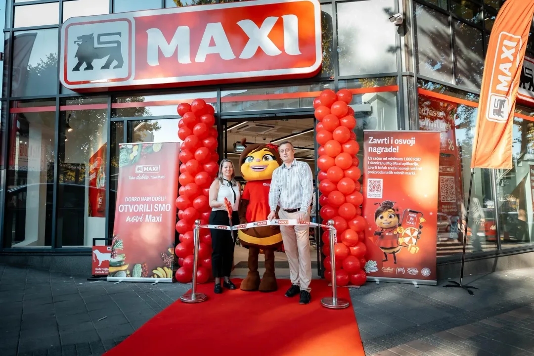 Srbija: Maxi odprl novo trgovino v Beogradu