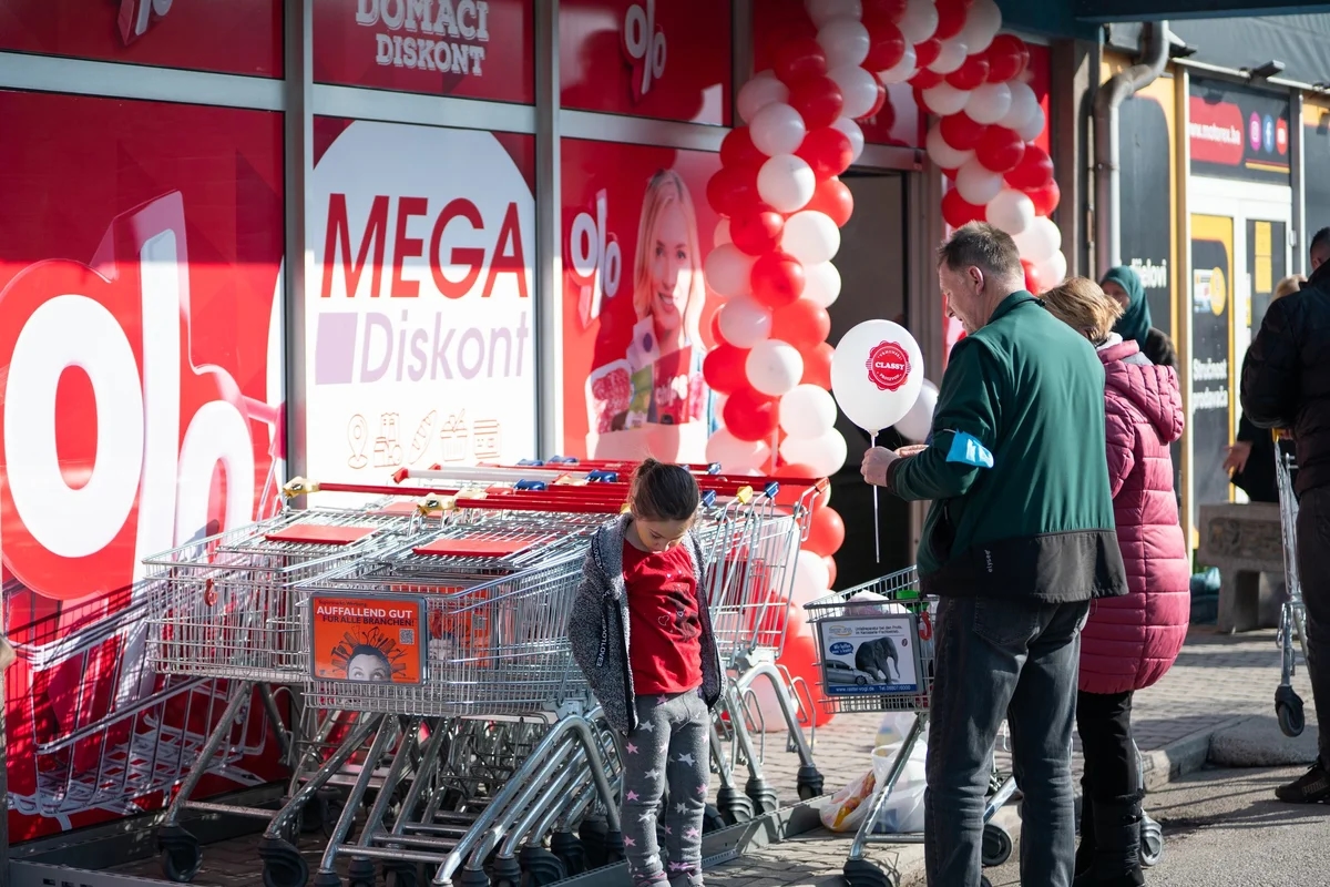BiH: V Zenici odprli nov MEGA diskont