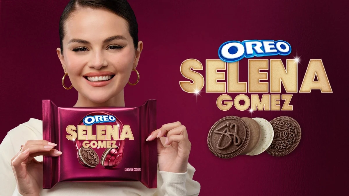 ZDA: Mondelēz in Selena Gomez lansirala omejeno izdajo piškotkov Oreo