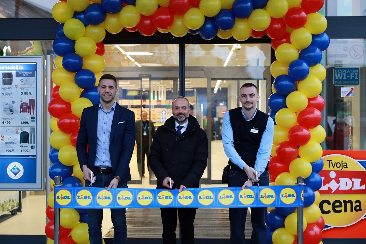Srbija: Lidl odprl trgovini v Bački Topoli in Svilajncu
