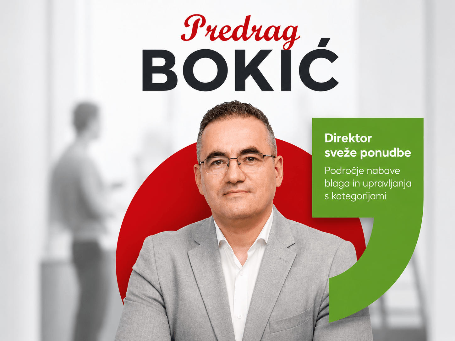 Srbija: Predrag Bokić nov direktor za svežo ponudbo v Idea Marketih