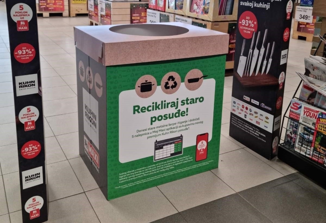 Srbija: Delhaize začenja kampanjo za recikliranje stare posode