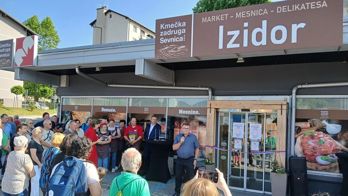 Odprli Mercatorjevo franšizno trgovino Izidor v Sevnici