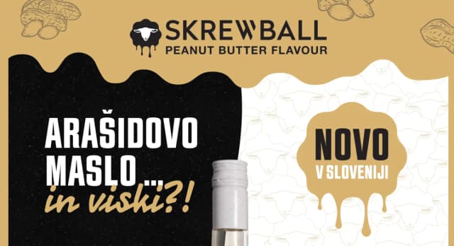 PROMOCIJSKO SPOROČILO: Arašidovo maslo … in viski?!