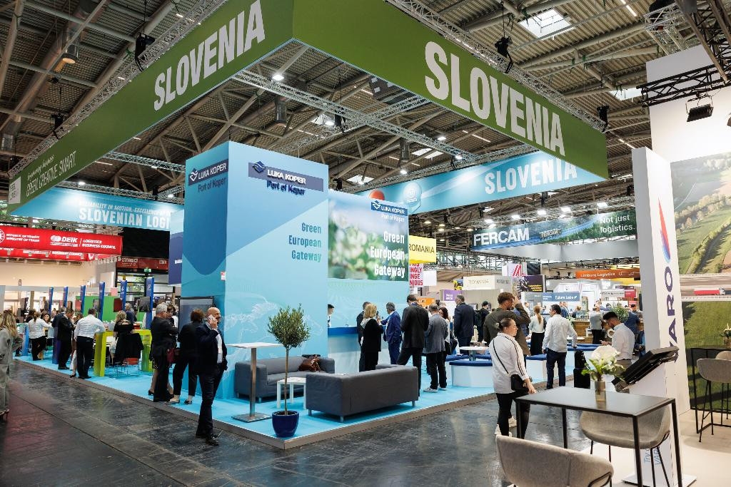 Nemčija: Slovenija se je v Münchnu predstavljala kot strateška logistična točka v Evropi