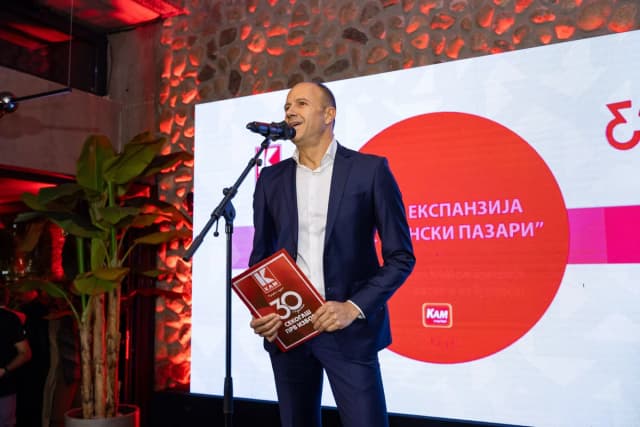 TRAJČE CVETANOVSKI, (GENERALNI DIREKTOR TRGOVSKE VERIGE KAM): "Modela ne spreminjamo, le nadgrajujemo"