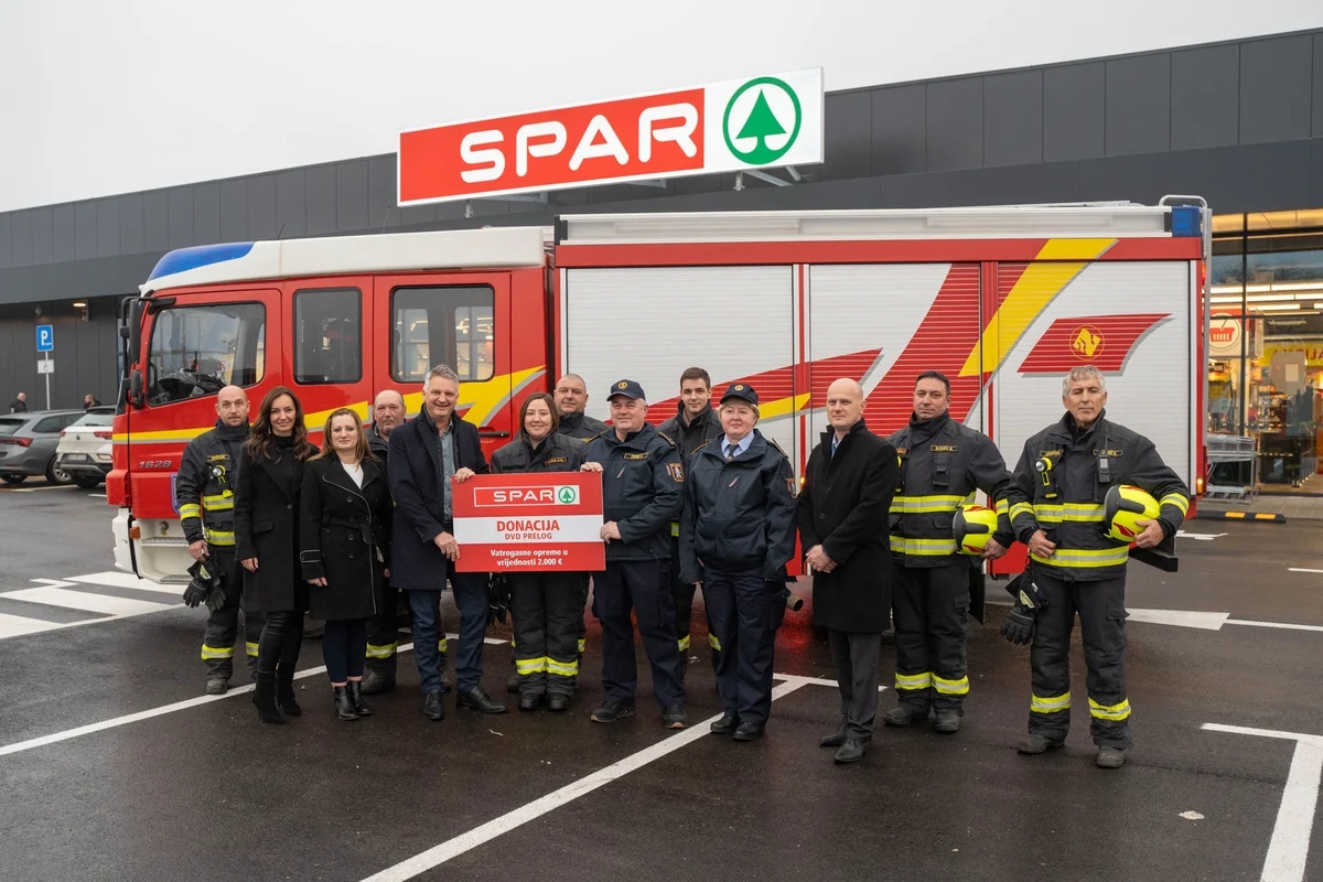 Hrvaška: Nov supermarket Spar odprli v Hey Parku v Prelogu, zaposlili 26 novih sodelavcev
