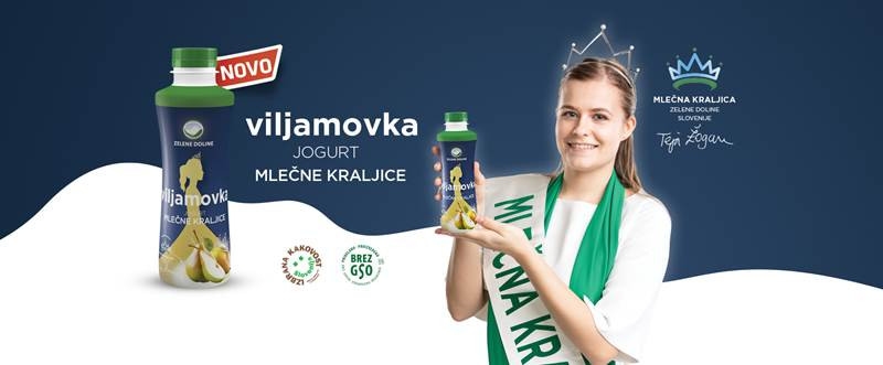 Mlekarna Celeia v poletje s svežino Kraljičinega jogurta